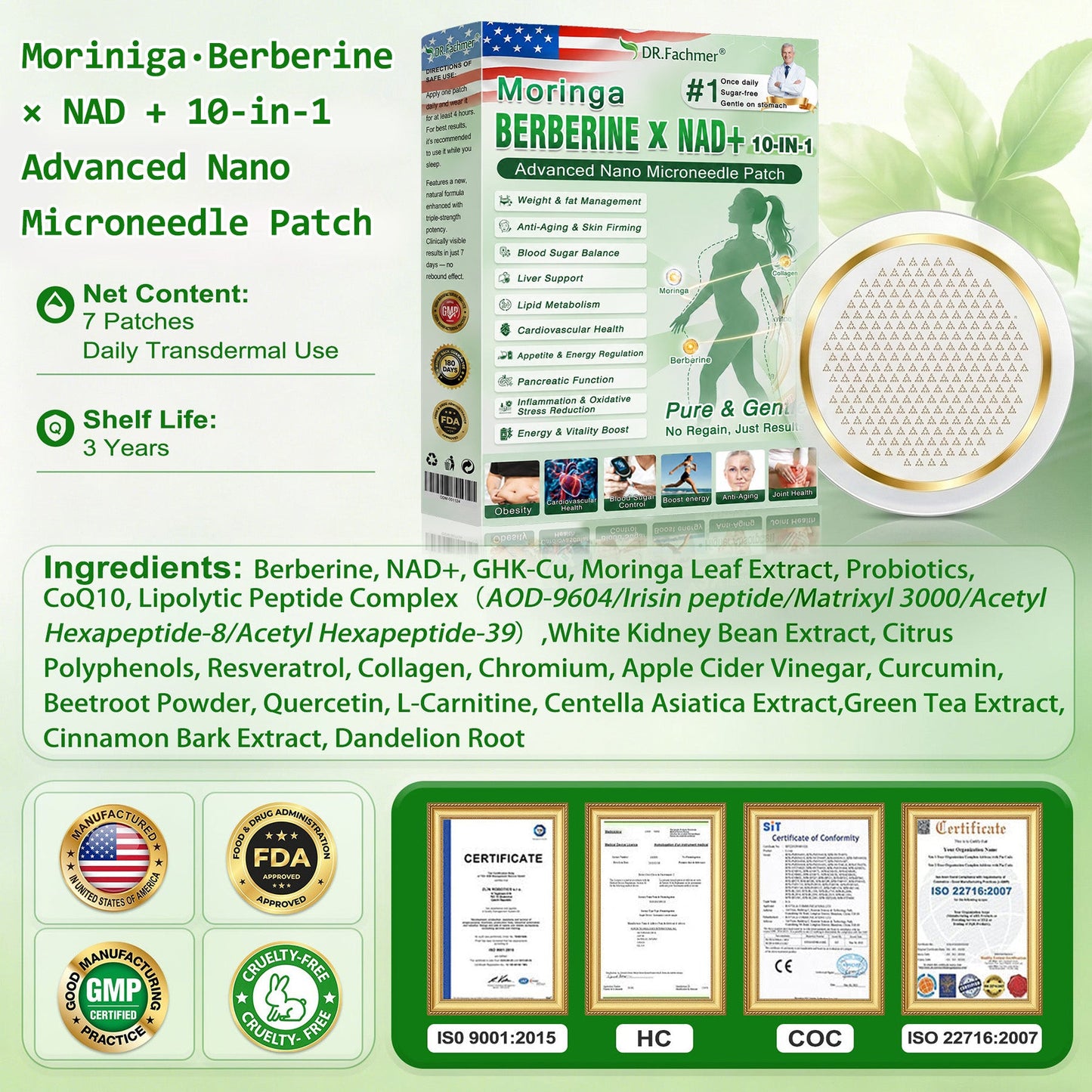 [𝟐𝟎𝟐𝟔 𝐍𝐞𝐰 & 𝐔𝐩𝐠𝐫𝐚𝐝𝐞𝐝: 𝟖𝟎% 𝐎𝐅𝐅] ✅ DR.Fachmer®𝑴𝒐𝒓𝒊𝒏𝒈𝗮 · 𝗕𝗲𝗿𝗯𝗲𝗿𝙞𝙣𝙚 × 𝙉𝘼𝐃+ 𝟏𝟎-𝐢𝐧-𝟏 𝗔𝗱𝘃𝗮𝗻𝗰𝙚𝙙 𝙉𝙖𝙣𝙤 𝙈𝙞𝙘𝙧𝙤𝙣𝙚𝙚𝐝𝐥𝐞 𝐏𝐚𝐭𝙘𝙝: 𝐔𝐥𝐭𝐫𝐚-𝐏𝐨𝐭𝐞𝐧𝐭 𝟓× 𝐅𝐨𝐫𝐦𝐮𝐥𝐚 𝐰𝐢𝐭𝐡 𝐋𝐢𝐩𝐨𝐥𝐲𝐭𝐢𝐜 𝐏𝐞𝐩𝐭𝐢𝐝𝐞 𝐂𝐨𝐦𝐩𝐥𝐞𝐱 — 𝐒𝐮𝐩𝐩𝐨𝐫𝐭𝐬 𝐖𝐞𝐢𝐠𝐡𝐭 𝐋𝐨𝐬𝐬 & 𝐋𝐲𝐦𝐩𝐡𝐚𝐭𝐢𝐜 𝐅𝐥𝐨𝐰
