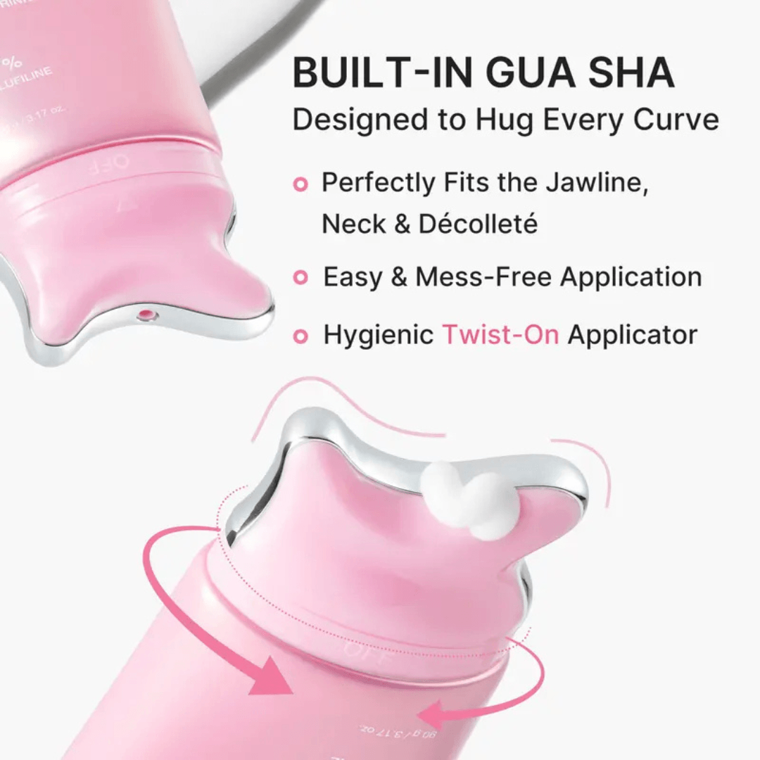 🔥 5-Min Neck Lift Cream – PDRN Collagen Gua Sha, Firms Turkey Neck & Jawline